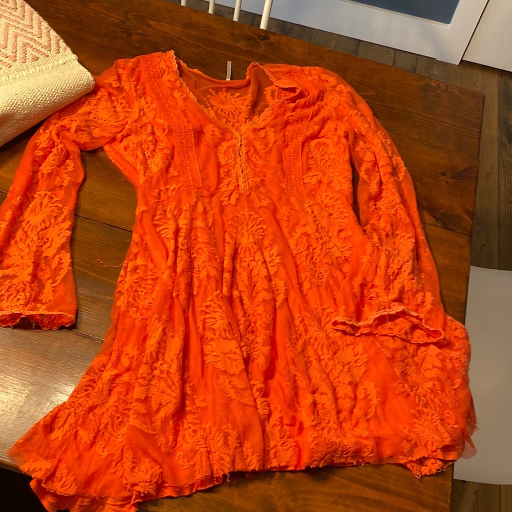 Free people size 6 lace dress or tunic